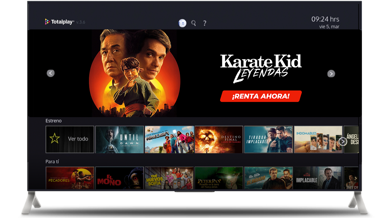 Estrenos para todos